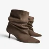 Slouchy Kitten-Heel Ankle Boot – Boots and Ankle Boots