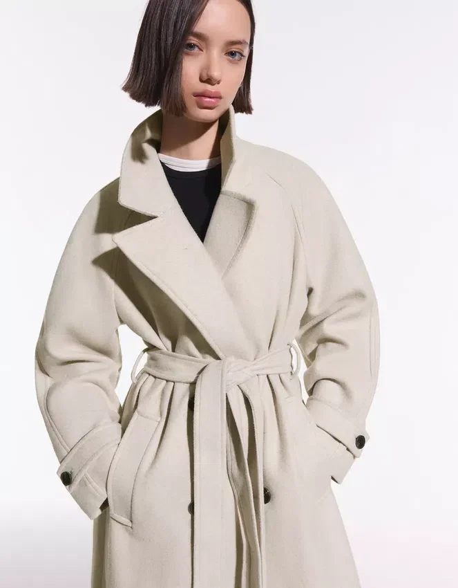 Soft Trench Coat with Belt – Jackets and Trench Soft Trench Coat with Belt – Jackets and Trench