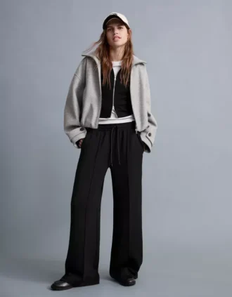 Soft Wide-Leg Pants – Pants – Women