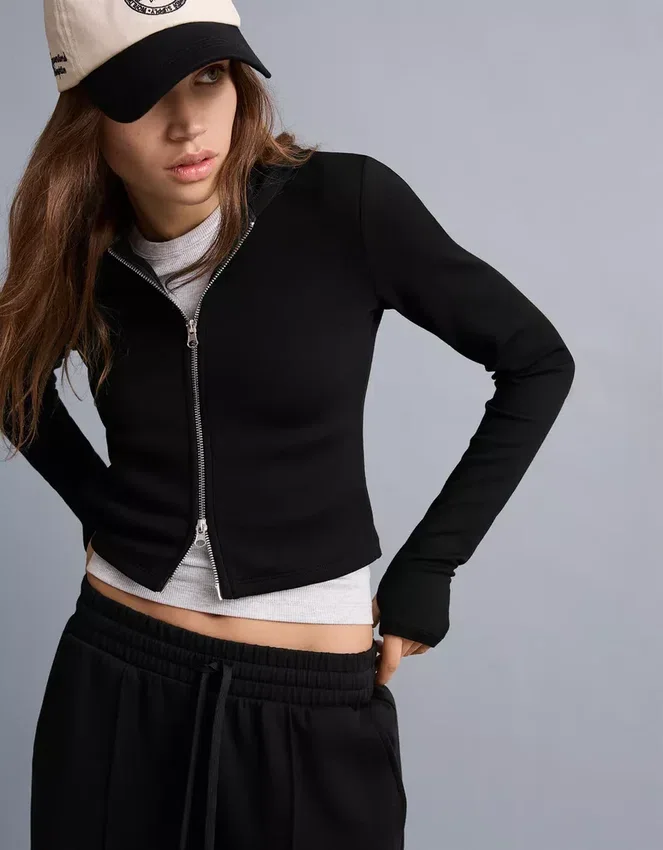 Soft Zip-Up Modal Blend Hoodie – Sweatshirts and Hoodies Soft Zip-Up Modal Blend Hoodie – Sweatshirts and Hoodies