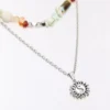 Stainless Steel and Stone Necklace – Accessories