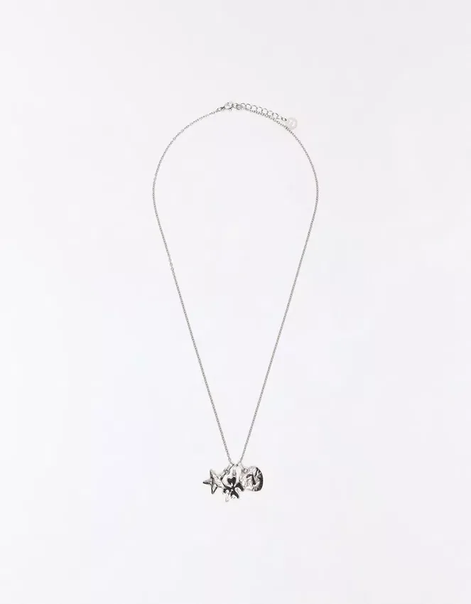 Steel Pendant Necklace – Accessories Steel Pendant Necklace – Accessories