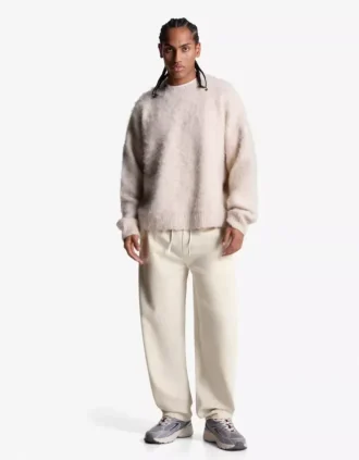 Straight Fit Tailored Sweatpants – Pants