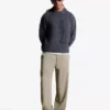 Straight Fit Tailored Sweatpants – Pants