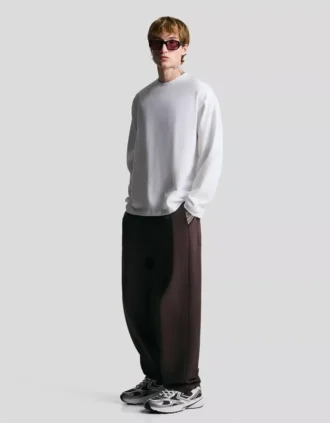 Straight Fit Tailored Sweatpants – Pants
