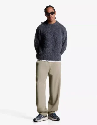Straight Fit Tailored Sweatpants – Pants
