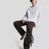 Straight Fit Tailored Sweatpants – Pants