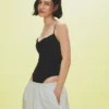 Strappy Draped Bodysuit