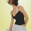 Strappy Draped Bodysuit