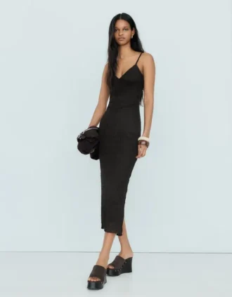 Strappy Lace Midi Dress – Dresses and Jumpsuits Strappy Lace Midi Dress – Dresses and Jumpsuits