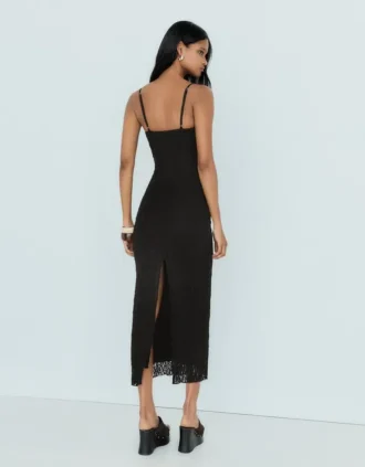 Strappy Lace Midi Dress – Dresses and Jumpsuits Strappy Lace Midi Dress – Dresses and Jumpsuits