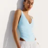 Strappy Shirred Bodysuit Strappy Shirred Bodysuit