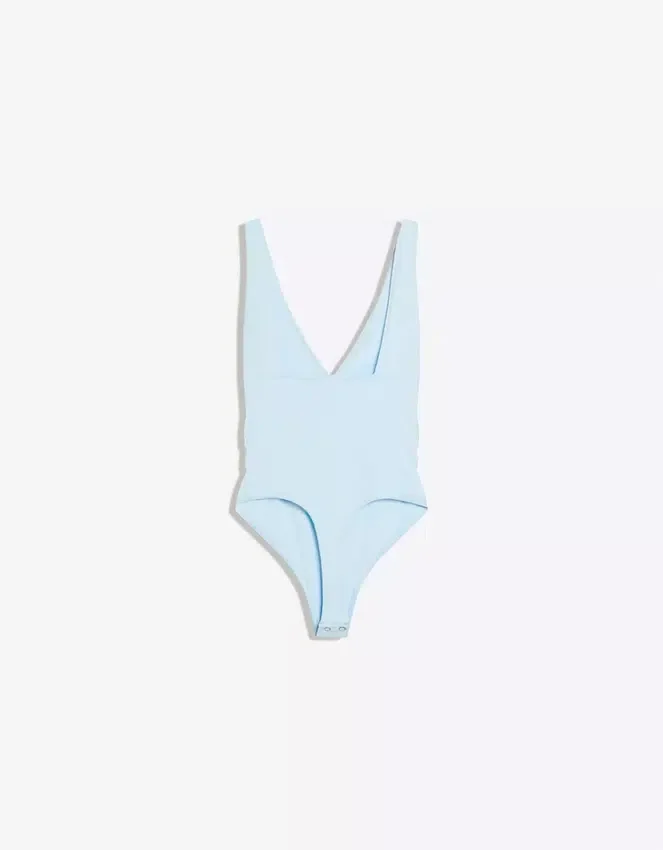 Strappy Shirred Bodysuit Strappy Shirred Bodysuit