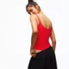 Strappy Square-Neck Bodysuit