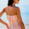 Striped Bandeau Top