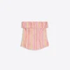 Striped Bandeau Top