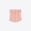 Striped Bandeau Top
