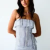 Striped Bandeau Top – Women Striped Bandeau Top – Women