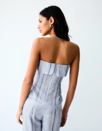 Striped Bandeau Top – Women Striped Bandeau Top – Women