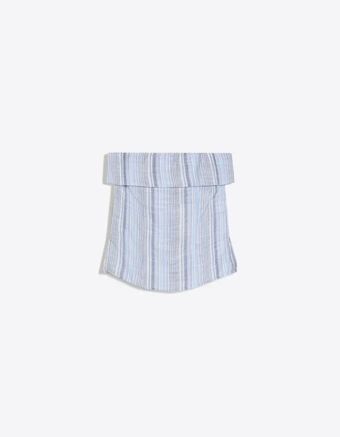 Striped Bandeau Top – Women Striped Bandeau Top – Women