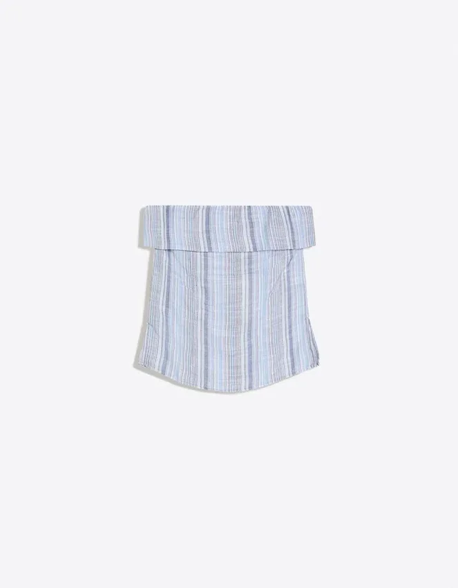 Striped Bandeau Top – Women Striped Bandeau Top – Women