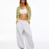 Striped Crew Neck Button-Up Jacket Striped Crew Neck Button-Up Jacket