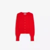 Striped Crew Neck Button-Up Jacket – Sweaters and Cardigans Striped Crew Neck Button-Up Jacket – Sweaters and Cardigans