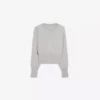 Striped Crew Neck Button-Up Jacket – Sweaters and Cardigans