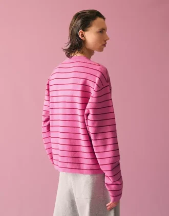 Striped Crew Neck Sweater – Sweaters and Cardigans – Men