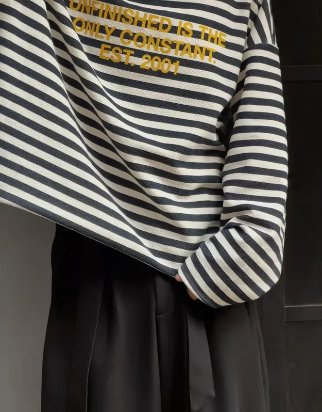 Striped Crew Neck Sweatshirt – Sweatshirts & Hoodies Striped Crew Neck Sweatshirt – Sweatshirts & Hoodies