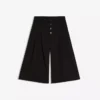 Striped Culottes Bermuda Shorts – #Bershkastyle – Women