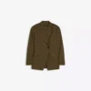 Striped Double-Breasted Blazer – Jackets and Trench