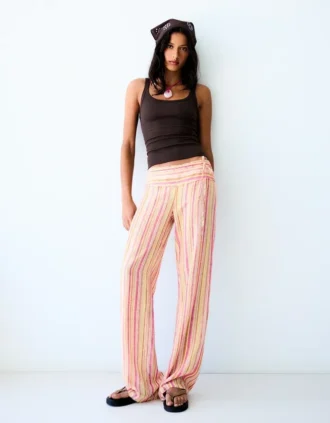 Striped Linen Trousers