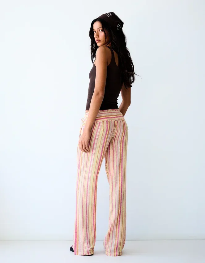 Striped Linen Trousers Striped Linen Trousers