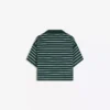 Striped Polo Collar Sweater – Tops and Bodysuits Striped Polo Collar Sweater – Tops and Bodysuits