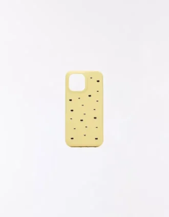 Studded Faux Leather Phone Case