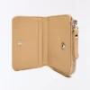 Studded Faux Suede Coin Purse Studded Faux Suede Coin Purse