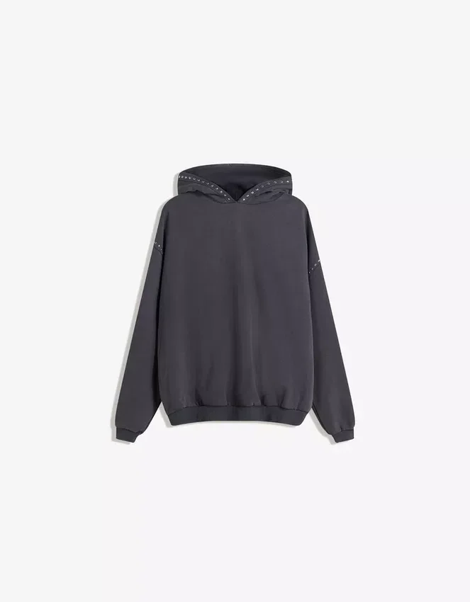 Studded Hoodie – Tops and Bodysuits Studded Hoodie – Tops and Bodysuits