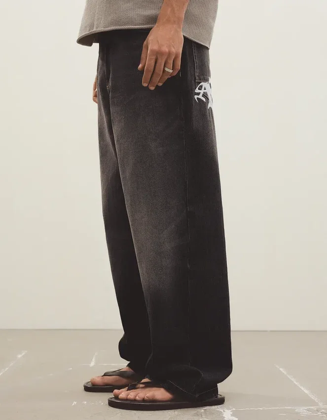 Super Baggy Embroidered Jeans Super Baggy Embroidered Jeans