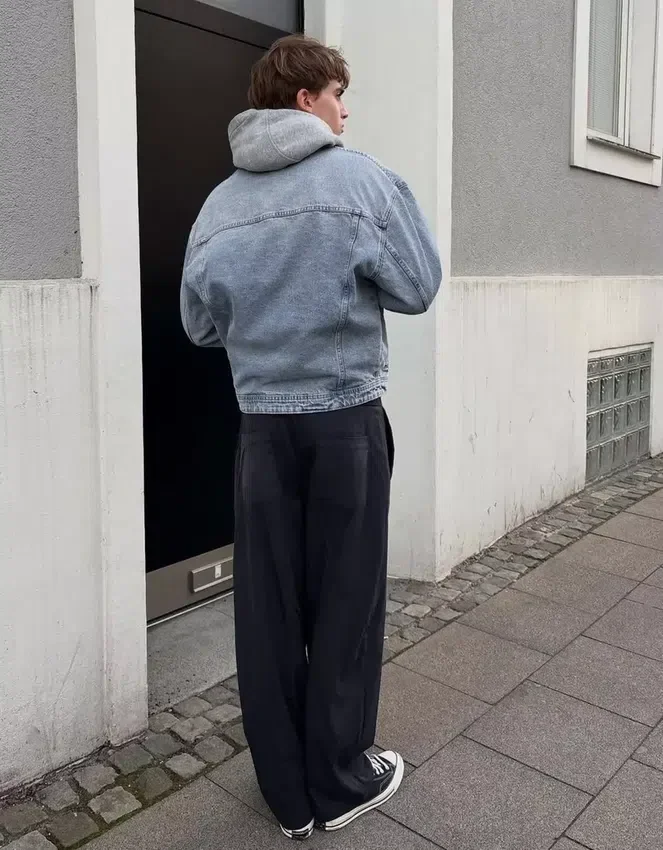 Super Baggy Flowing Trousers with Darts Super Baggy Flowing Trousers with Darts