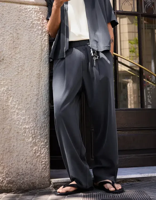 Super Baggy Flowing Trousers with Darts – Pants Super Baggy Flowing Trousers with Darts – Pants