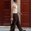 Super Baggy Pleated Semi-Jogger Trousers – Pants Super Baggy Pleated Semi-Jogger Trousers – Pants