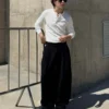 Super Baggy Tailored Fit Trousers