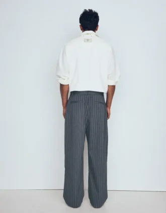 Super Baggy Trousers with Double Darts Super Baggy Trousers with Double Darts