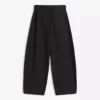 Tailored Barrel Trousers with Belt – Pants