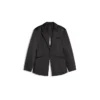 Tailored Sateen Blazer – Jackets and Trench