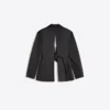 Tailored Sateen Blazer – Jackets and Trench