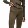 Technical Flared Trousers with Turn-Up Waist – Pants