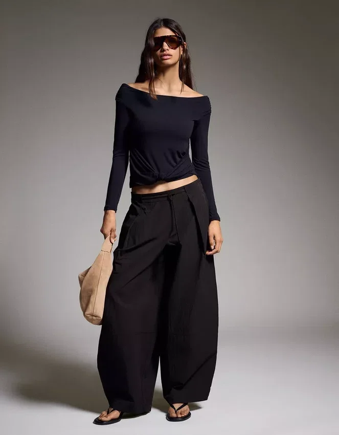 Technical Pleated Trousers – Pants Technical Pleated Trousers – Pants