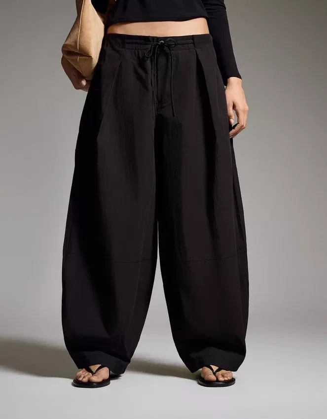 Technical Pleated Trousers – Pants Technical Pleated Trousers – Pants